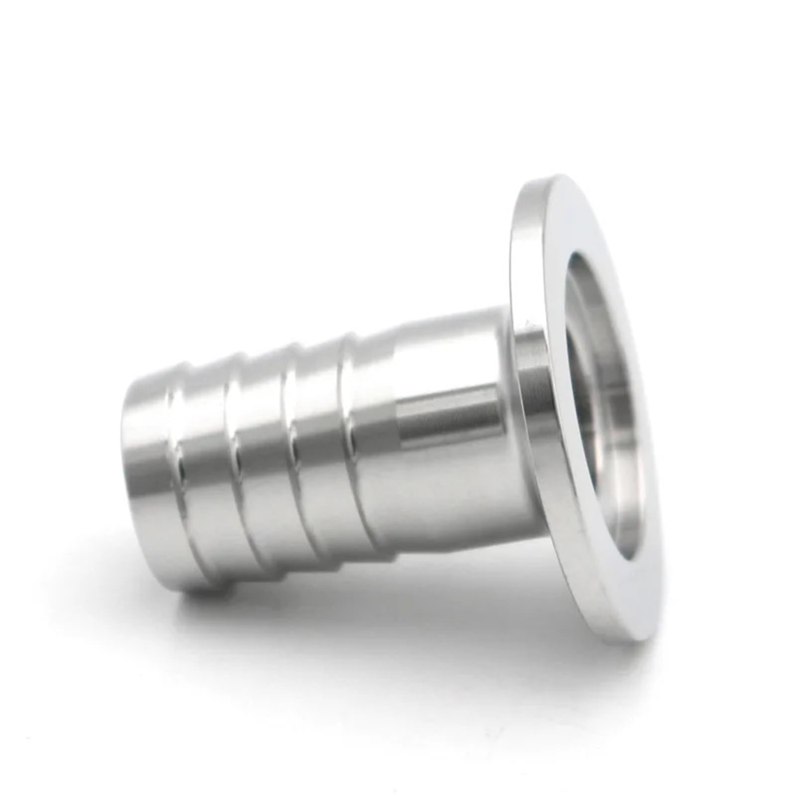 1 Uds KF10 KF16 KF25 KF40 KF50 brida de vacío manguera Junta de lengüeta 304 accesorio de tubería sanitaria de acero inoxidable OD 6 8 13 16 20 25 32 40 50mm(KF40-20mm)