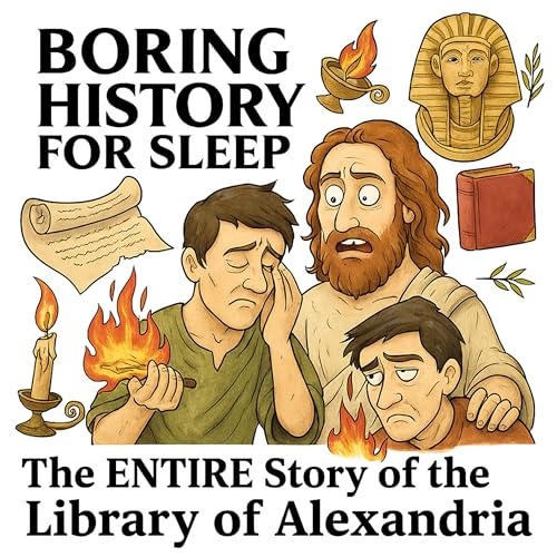 Boring History For Sleep | How We Lost the Greatest Library Ever Built 😩📚 cover art