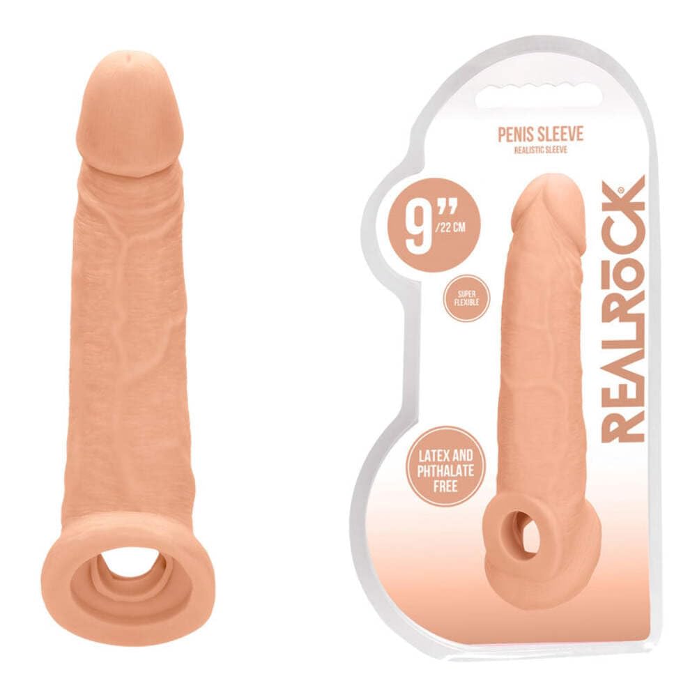 Penis Sleeve 9" / 23 cm - Flesh
