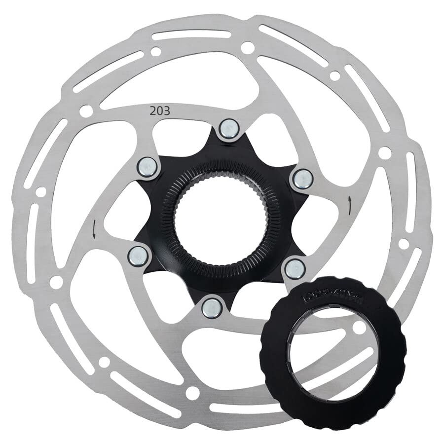 Full Stop Centre Lock Brake Disc Rotor, 203mm. Bike, Bicycle, Ebike, MTB, Road. — image 1
