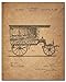 Ambulance Patent Art Prints - Set of 4 (8 Inches by 10 Inches) Photos - Great Gift for EMT Paramedic Nurse