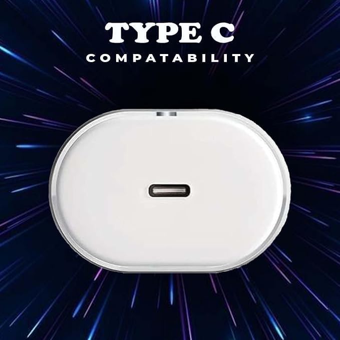 Image of Original 45W Adapter USB-C Power Comapatible with Nothing Phone 2A,Phone 2,Phone 1,Bud,Laptop(45W / /Nothing-),White