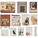 Imagen de Rolife Casa de Muñecas Casa en Miniatura con Accesorios Hecha a Mano Kits Modelo para Adultos para Construir Juguetes Navidad Regalos de Cumpleaños para Mujeres