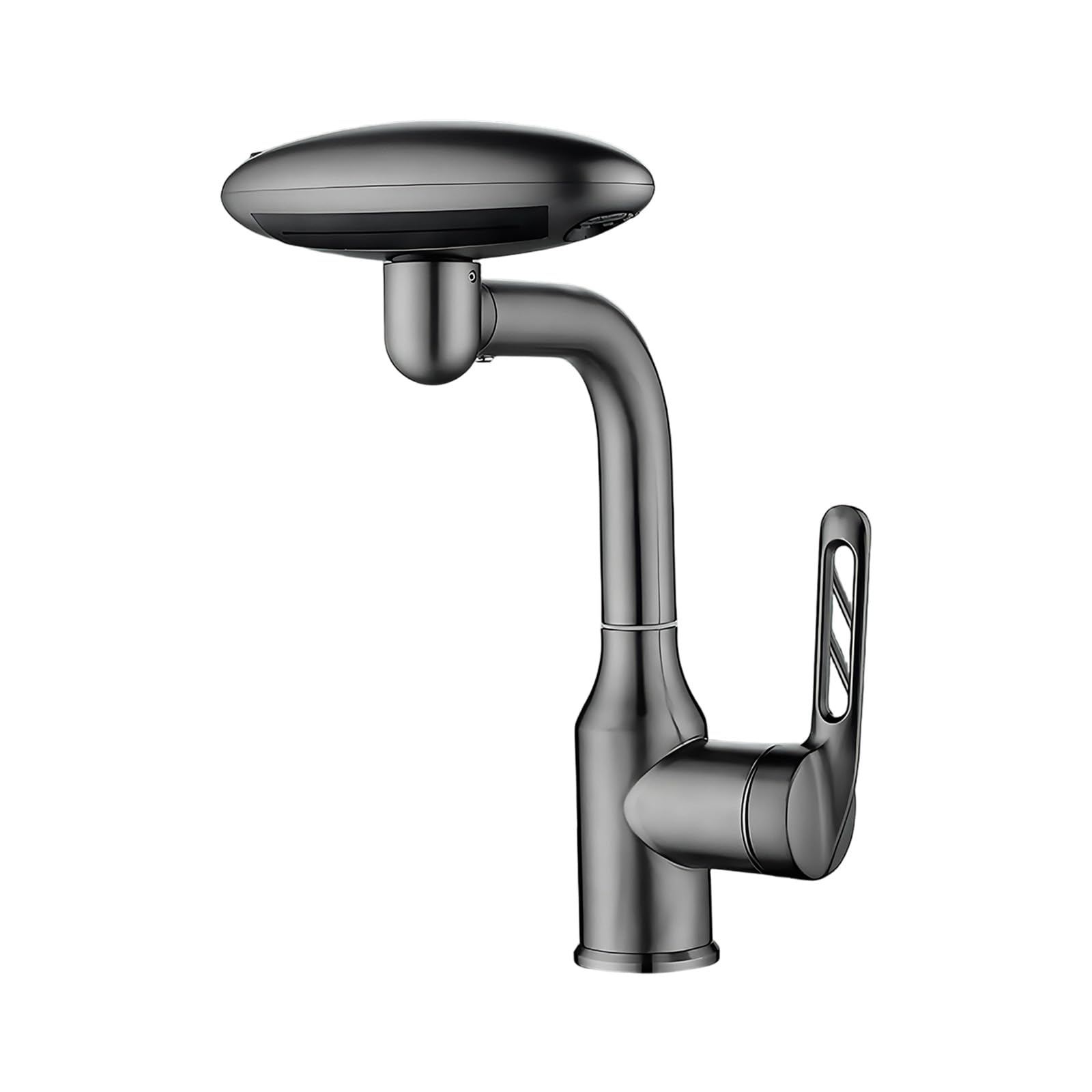 Regolatore del flusso dell'acqua, prolunga del rubinetto, metallo, movimento della cerniera a 360 gradi, installazione rapida, ugello per lavandino, risparmio acqua, braccio regolabile per