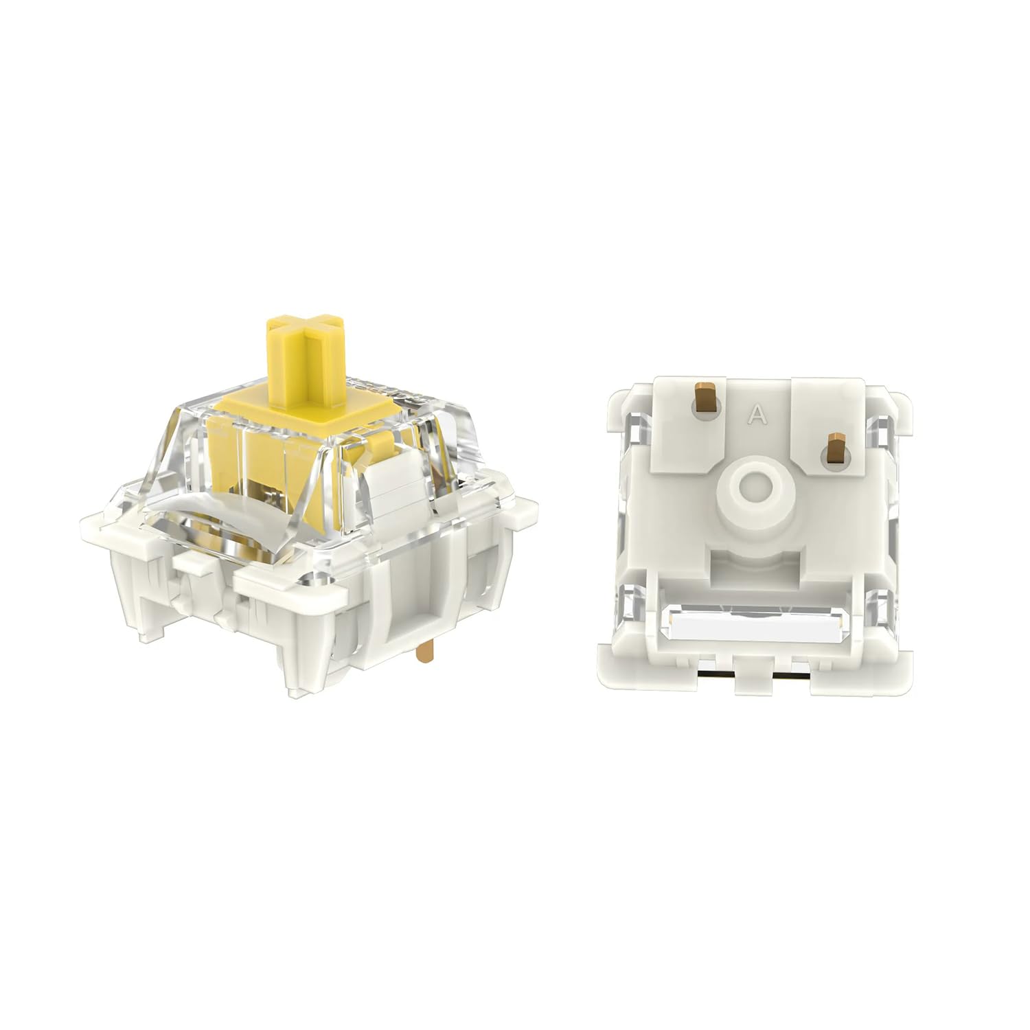 72 Interruttori Gateron G Pro 3.0 A 5 Pin – Pre-lubrificati, Lineari, RGB SMD, Per Tastiera Meccanica Gaming