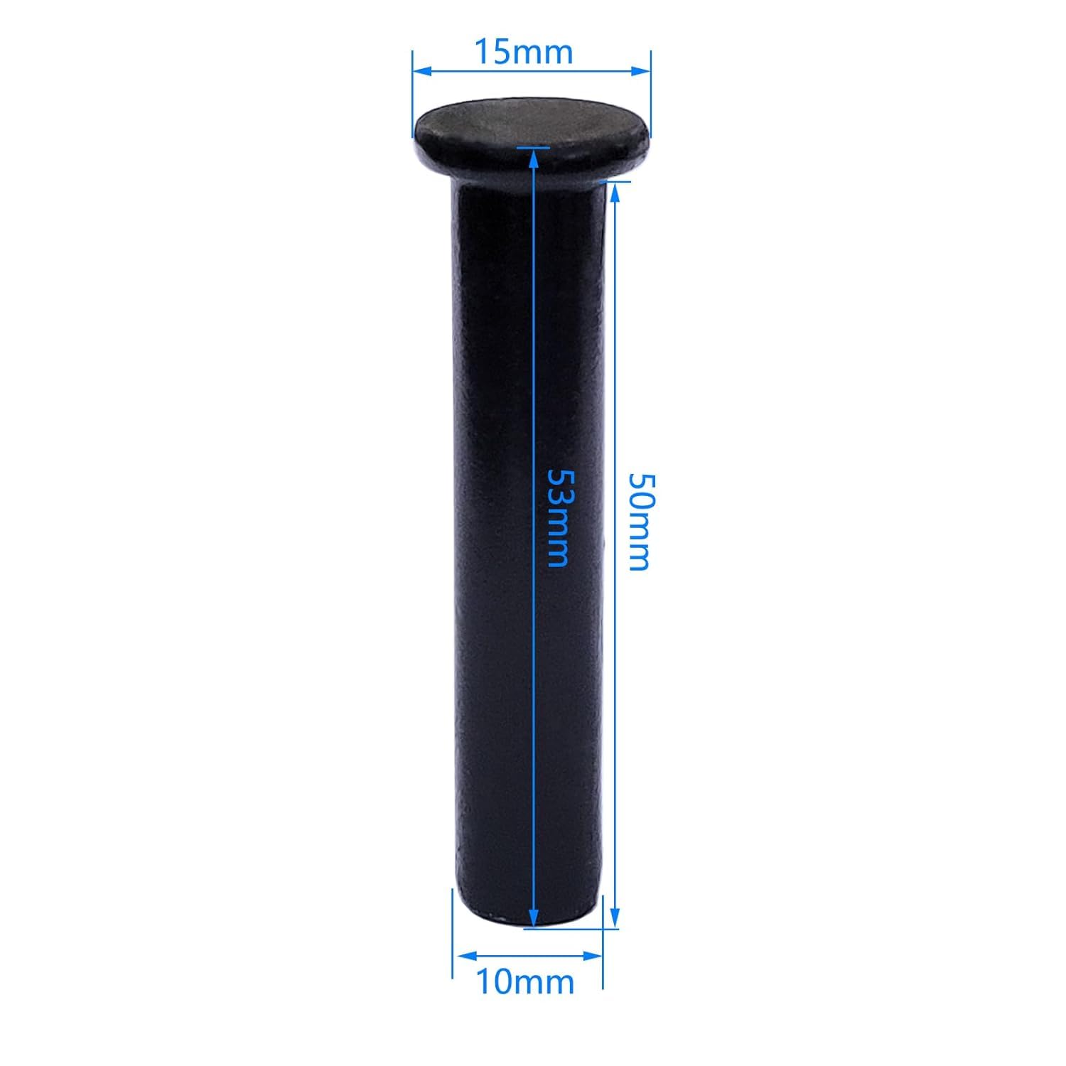 20X Location Pins Compatible with Trend KWJ700 KWJ900 Workbench Fixtures 10x50mm Carbon Steel Location Pegs Worktop Jig Set - Image 2
