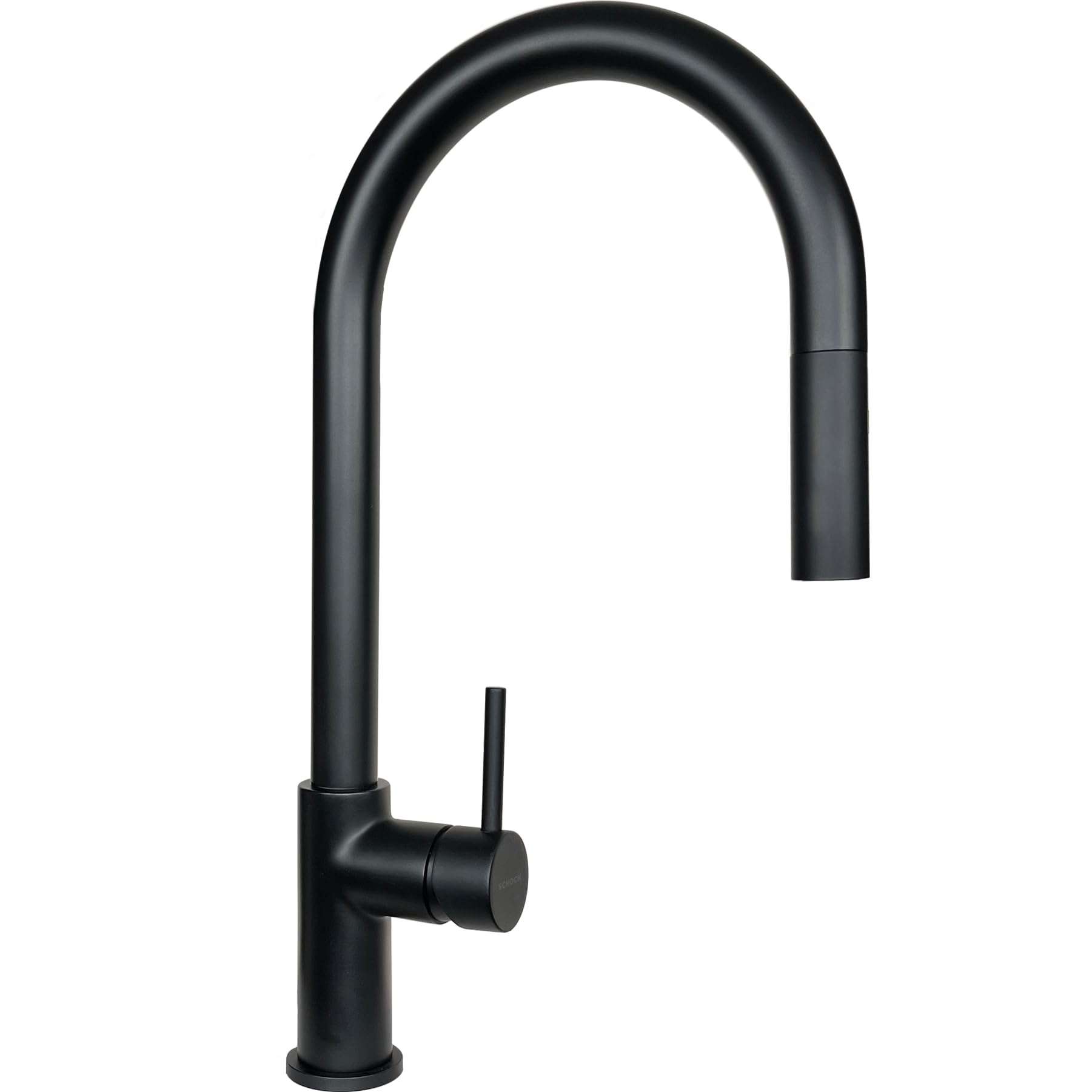 SCHOCK - Miscelatore Aquarain Monocomando Canna Alta Curvata con Doccetta