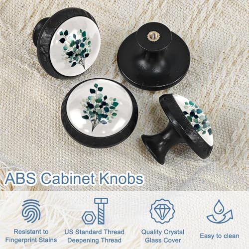 Boutons de placard blancs ronds pour relooker un meuble usé - 5