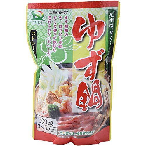 サンダイナー食品 ゆず鍋 ストレートタイプ 3ー