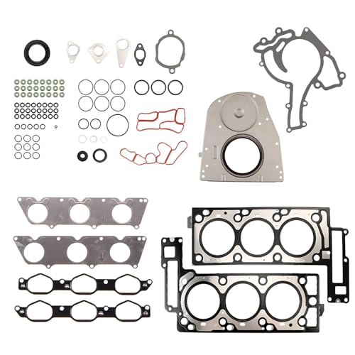Image of AUCERAMIC M272 Cylinder Head Gasket Set Fit for 2005-2014 Mercedes-Benz W203 W204 W211 W212 E230 E280 E300 C230 C280 C300 CLC230 CLK280 CLS280 CLS300 GLK280 SLK300 3.0L 2.5L