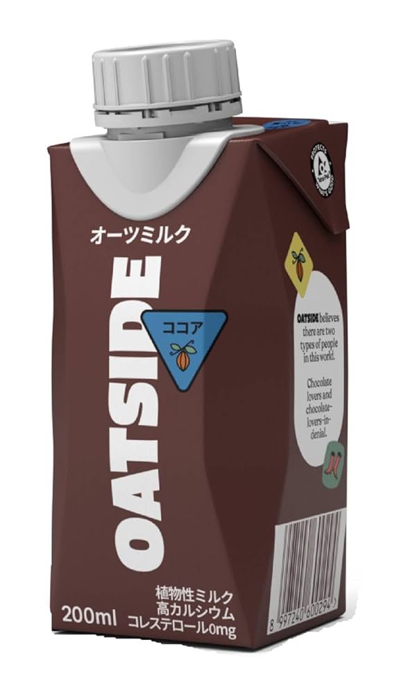 Amazon.co.jp: OATSIDE オーツミルクココア味 200mlx12本 : 食品