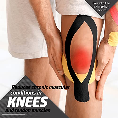 Physix Gear Sport BLACK-TAPE-2-NEWUK Physix Gear Kinesiology Tape Pro thumb #6