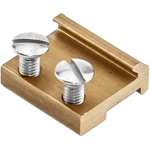 ML-Train Schienen-Verbinder zum Schrauben aus Messing 15mm Cover