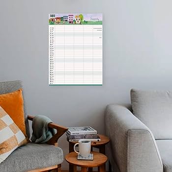 William Morris 2026 Family Organiser Calendar U2013 5 Column Wall Planner U2013 Robert Frederick