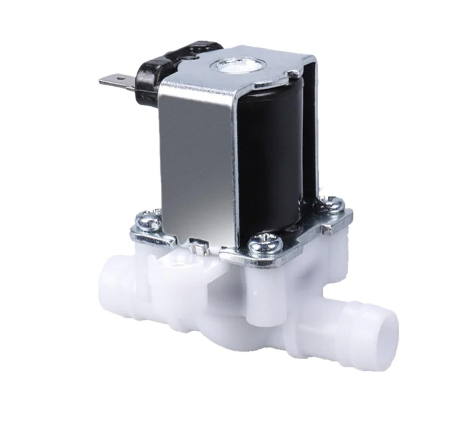 DC 12V 24V 220V Electric Solenoid Valve Magnetic Normally Closed Pressure Solenoid Valve Inlet Valve Water Air Inlet Flow Switch(24V_Normally Open)