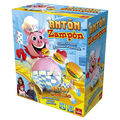 Goliath Antón Zampón, Juego De Mesa a Partir de 4 Años, Juegos de Mesa Para Niños, Juegos Infantiles Para Niños y Niñas, Juegos de Mesa Familia