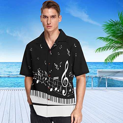 visesunny Summer Men's Hawaiian Shirts Casual Button Down Short Sleeve Shirts Shorts Beach Tropical Hawaii Suits2