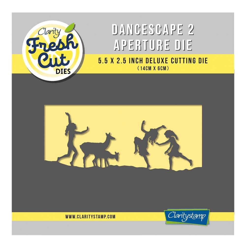 Clarity Stamps Dancescape 2 Aperture Fresh Cut Die