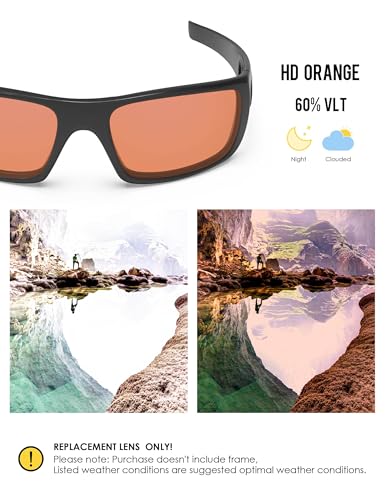 Image of BLAZERBUCK Anti-salt Polarized Replacement Lenses for Oakley Crankshaft OO9239 Sunglass
