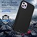 Warsia for iPhone 11 Pro Case,with Screen Protector,[Military Grade Drop Tested] Heavy-Duty Tough Rugged Shockproof Protective Case for iPhone 11 Pro 5.8 inch, Black