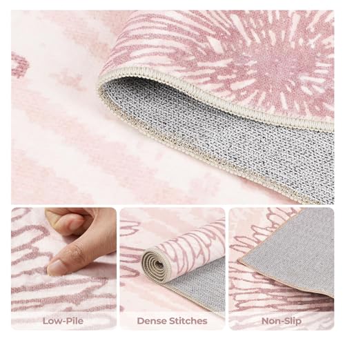 Alfombra Decorativa Moderna 2x3 Pies Antideslizante Lavable miniatura 5