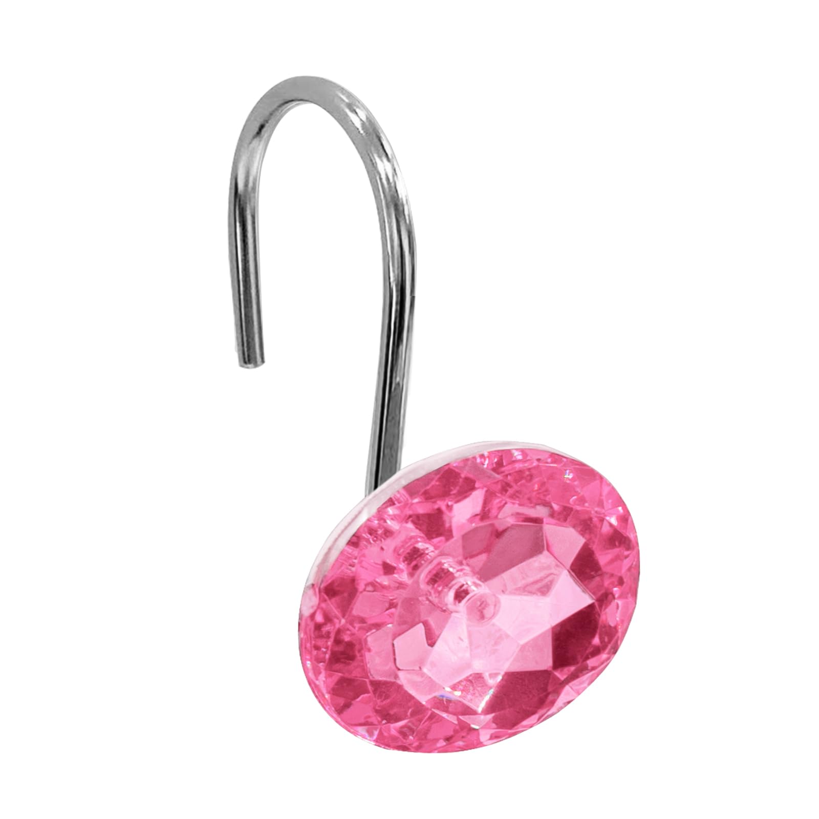 Red Rhinestone Shower Hooks - Add Sparkle! -11