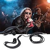 Słuchawki do Pływania, Wodoodporne Słuchawki Douszne 3,5 Mm IP68 do Pływania, Jazdy w Sportach Podwodnych, Ergonomiczne Słuchawki Stereo z Redukcją Szumów do Uprawiania Sportu(Czarny)