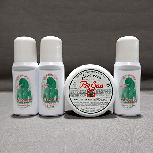 SINDÓLOR Gel DEX HOME Lote 3 Sindólor Gel Rollon + 1 PIESAN Gel. NO MAS PIERNAS CANSADAS Cover