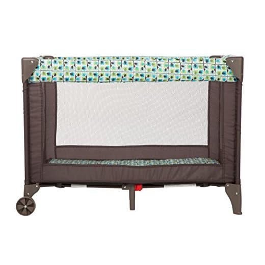 Cosco Funsport Compact Portable Playard, Lightweight, Easy Set up, Foldable Baby Playpen with Carry Bag, Elephant Squares