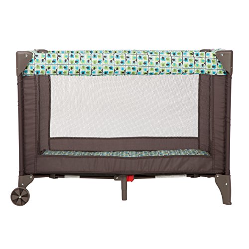 Cosco Funsport Compact Portable Playard, Lightweight, Easy Set up, Foldable Baby Playpen with Carry Bag, Elephant Squares by Cosco - Used condition - US$62.13