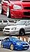 2 Pieces Front Bumper Side Splitters Covers Caps Compatible With for 2004-2005 Subaru Impreza WRX STI GD