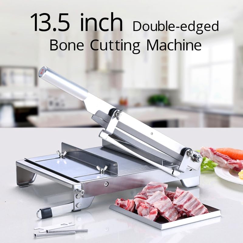 Bone Cutter Multi-Function Meat Cutter Commercial Chicken And Duck Meat Slicer Adjustable Thickness