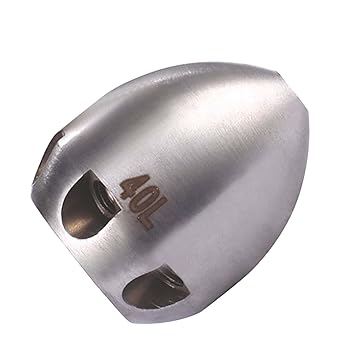 WINTI Sewer Jetter Nozzle Pipe Unclogging Water Sprinkler for Patio, Car, Outdoor 40L