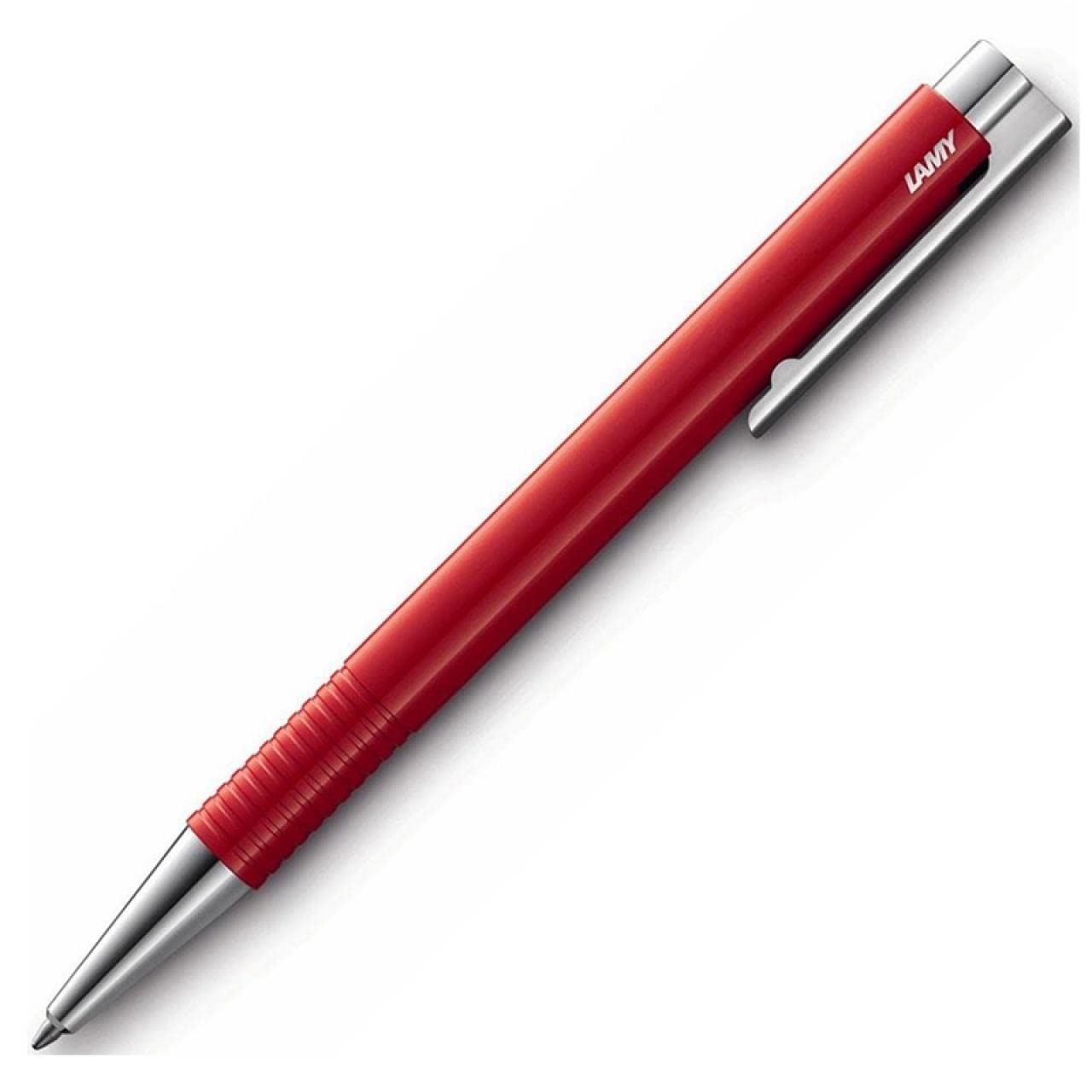 Red Logo M+ Ballpoint Pen with Black Ink (L204MRD)