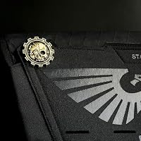 Starforged Grau Death Watch Space Wölves Anstecknadel, Zinklegierung, 30 g – Ansicht 2