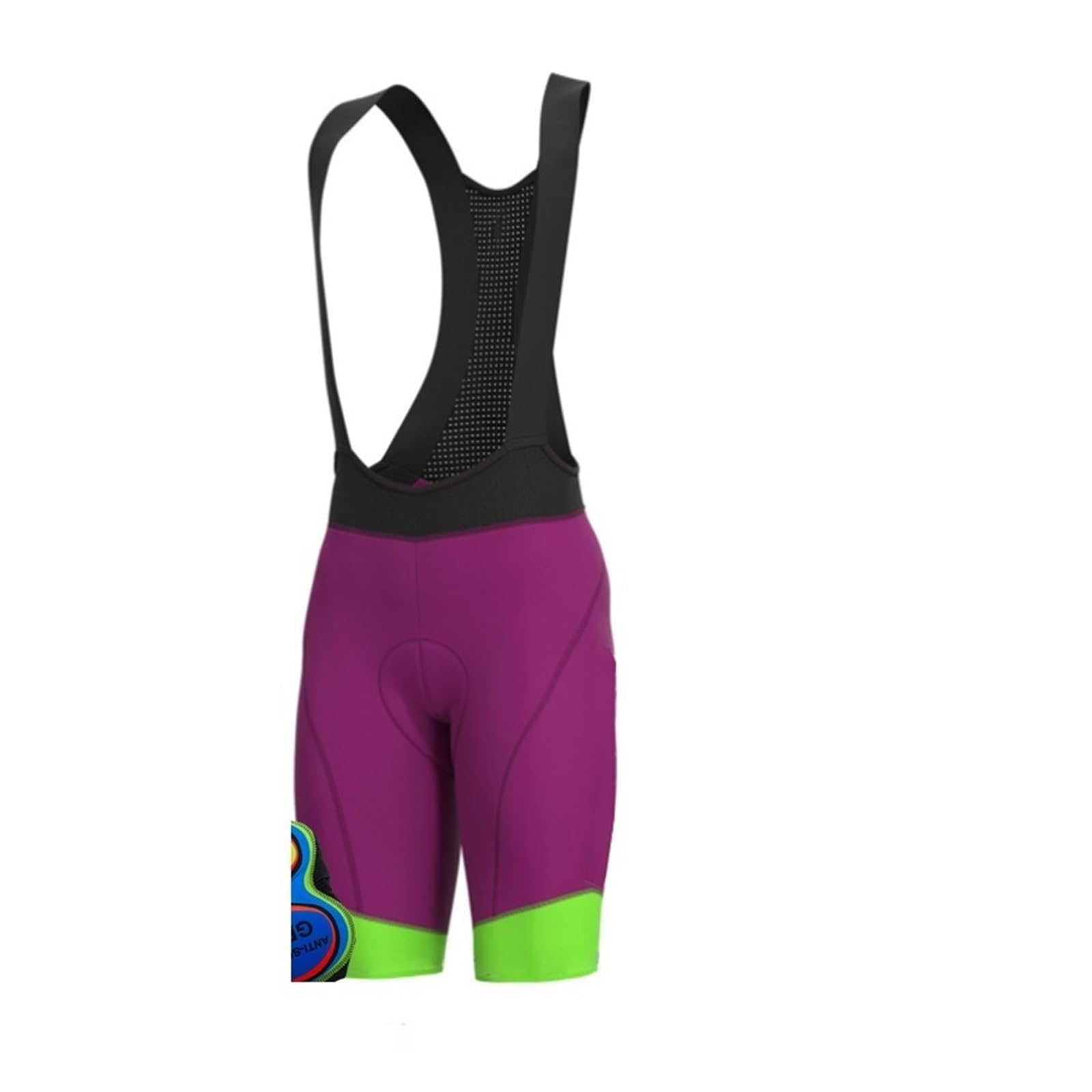 Salopette Ciclismo Uomo Pantaloncini da Ciclismo Calzamaglia da Uomo Traspirante Abbigliamento da MTB Pantaloni da Bicicletta Abbigliamento da Bici Pantalone Corto(B,XXL)