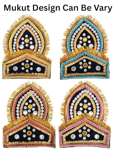 Image of BookMyCostume Ravana Lankesh Kansa Evil Ramayana Ramlila Kids & Adults Fancy Dress Costume With Play Sword 7-8 years