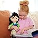 Disney Store Official Princess Plush Doll, Mulan, Medium 14 Inches, Soft Plushy with Embroidered Features, Princess Toys for Girls, Disney Dolls, Stuffed Animals for Girls