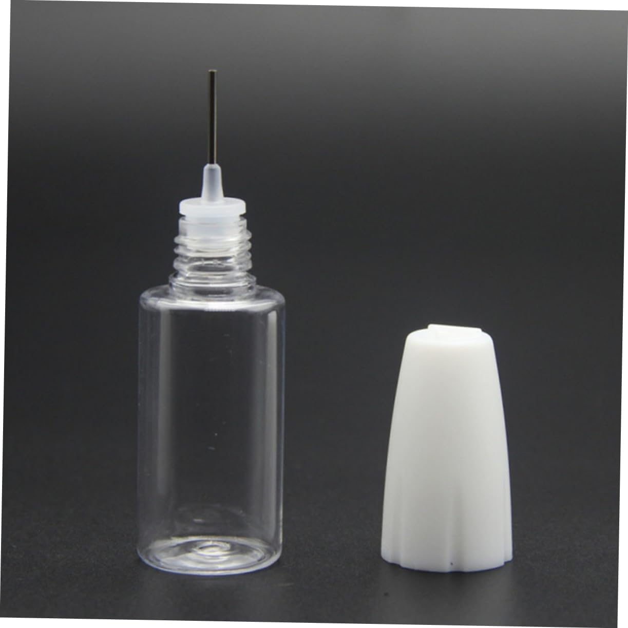 Luxshiny 10pcs Precision Applicator Bottles Fine Tip for Painting Needle Applicator for Glue Paint and Liquid Dispensing