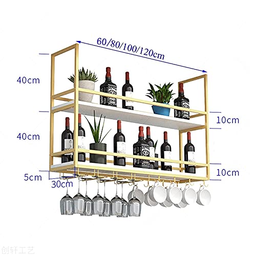 Support de verre à vin à l'envers pour libérer vos placards