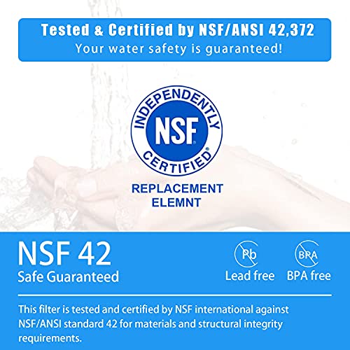 2 Packs Of Rv Inline/Marine Water Filter With Flexible Hose Protector, Nsf Certified, Dedicated For Gardening, Rvs, Campers, Trailer, Compatible With Camco 40043 Kdf Filter #TOP1