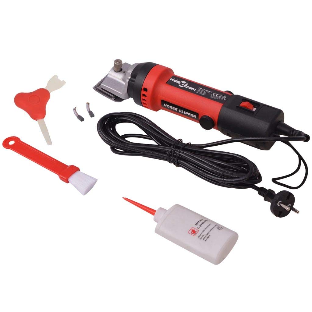 Pet & Livestock HQ Tosatrice Professionale per Cani 350W, Kit per Toelettatura Cani di Taglia Grande e Media