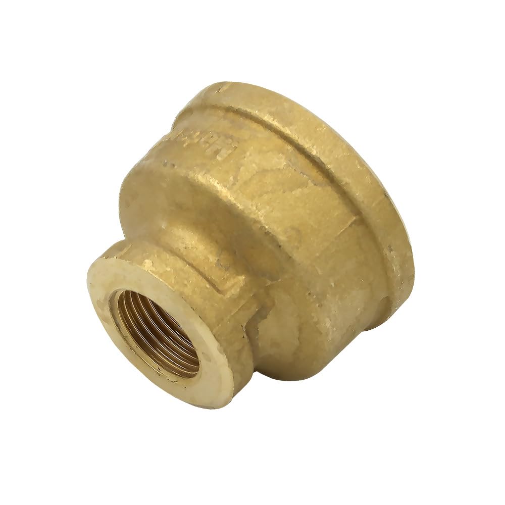 Stabilo-Sanitaer Messingfitting Reduziermuffe 3/8 x 1 Zoll  