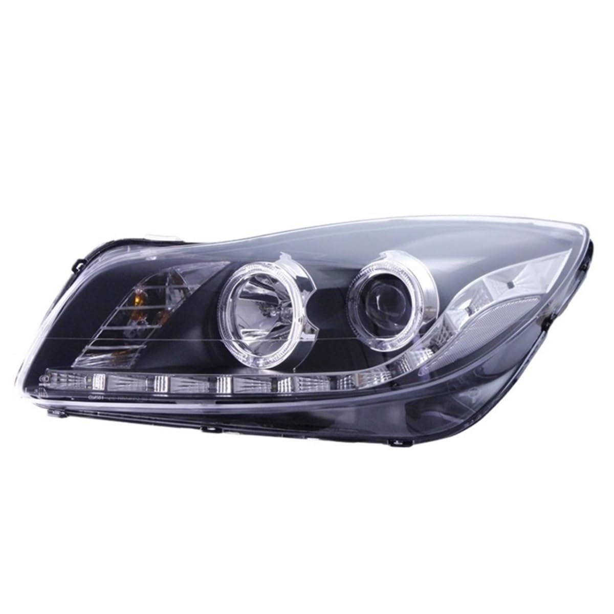Frontscheinwerfer, kompatibel mit Buick Regal, Baujahr 2009-2013, kompatibel mit GS mit Bi Xenon, 8000 K, Weiß, Blau, 35 W