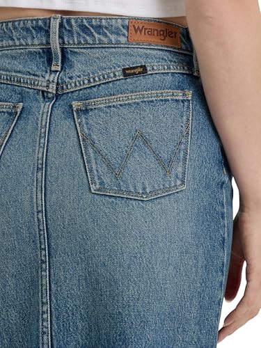 Wrangler Women's Denim Maxi Skirt4