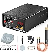SeeSii 5000W Spot Welder, 2-in-1 Automatic & Foot Pedal Two Modes Portable Spot Welder 9 Gears Ad...