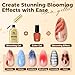 UNA GELLA Blooming Gel Nail Polish 15ml Super Clear for Spreading Effect U V/LED Needed Nail Blooming Gel for Marble Natural Stone Floral Print Watercolor Effect Design Soak Off Home DIY Salon