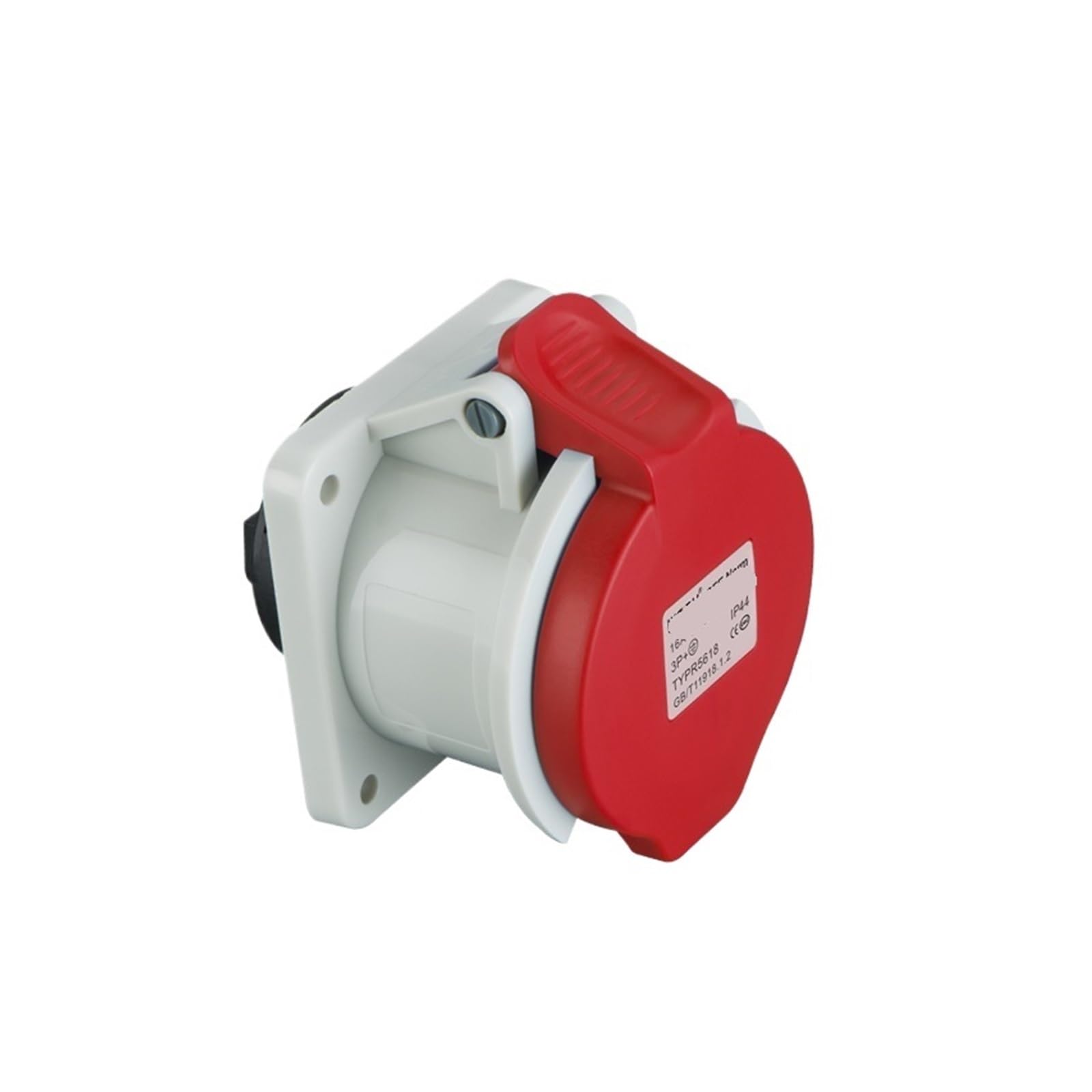 Connecteur CEE 16A 4 conducteurs : prise dissimulée étanche 6818TYP283