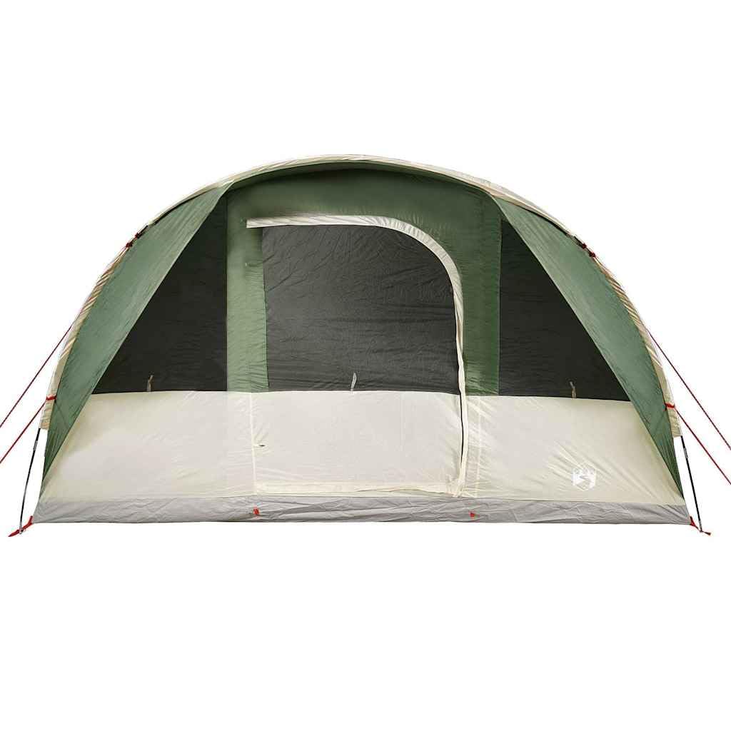 Tente familiale Tunnel Personnes Bleu pour Camping randonnée extérieur abri léger, Facile à Monter, résistante au Vent, avec moustiquaire, Pare-Soleil, E-Port