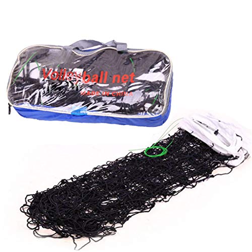 Jinjin Pull The Volleyball Net Beach and Backyard Volleyball Net Set Standard Game